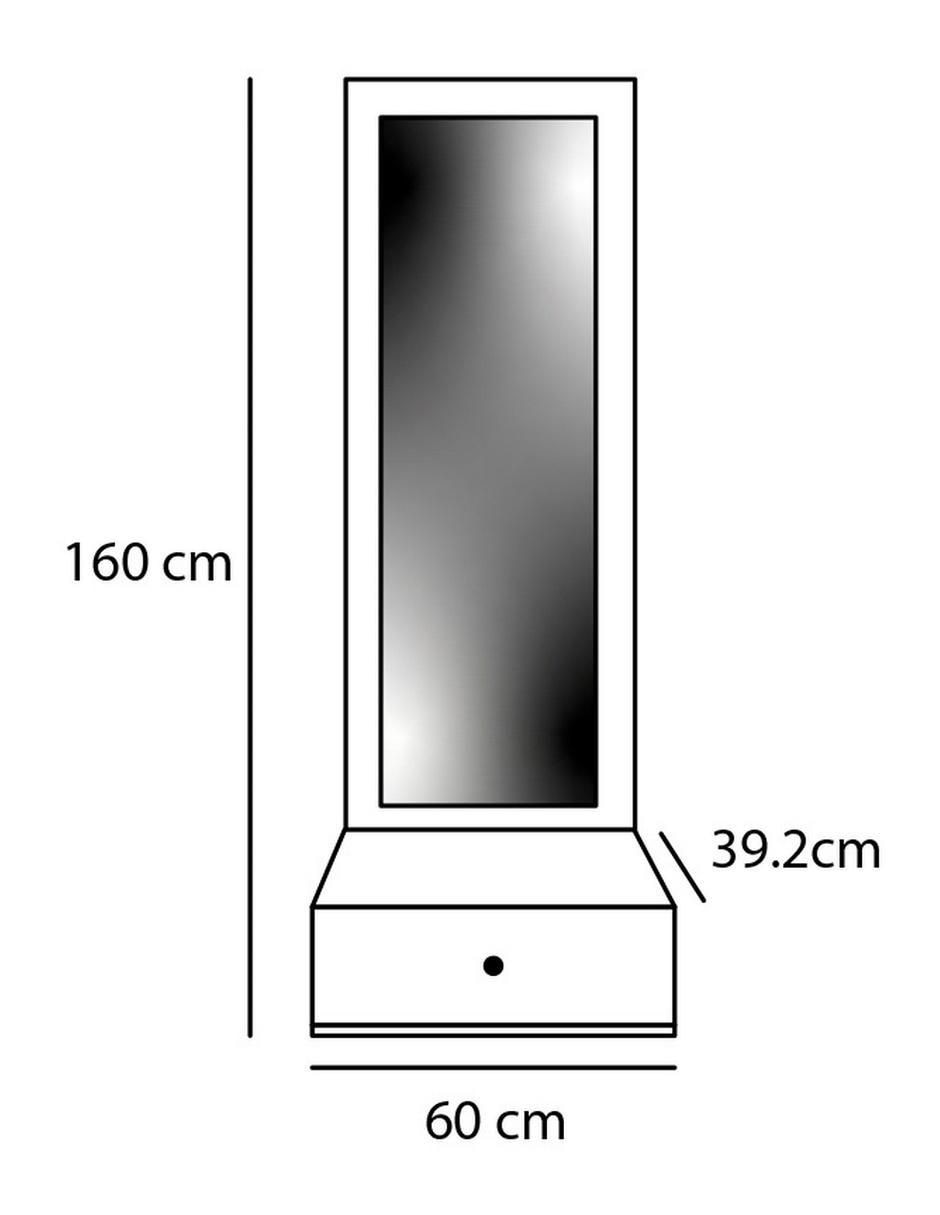 Espejo rectangular Louis 4