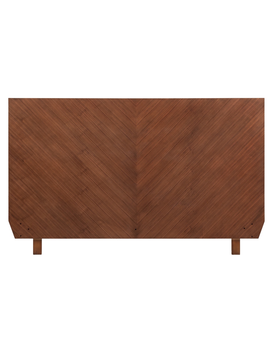 Cabecera Horus de chapa madera