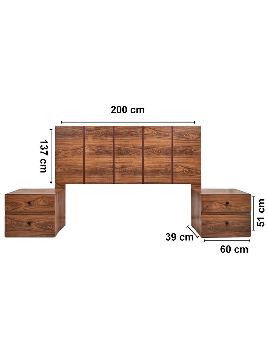 Set recámara Louis de MDF 9