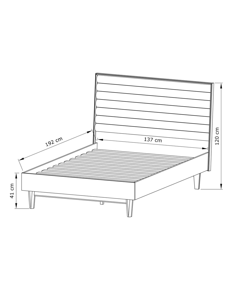 Cama Trinity de madera 10