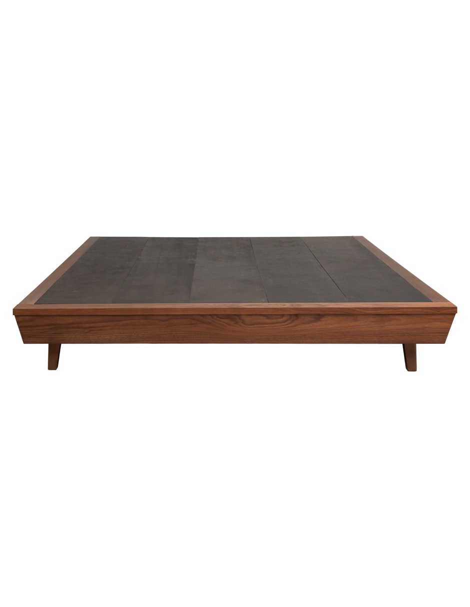 Base para cama armable Horus de chapa madera Queen size 1