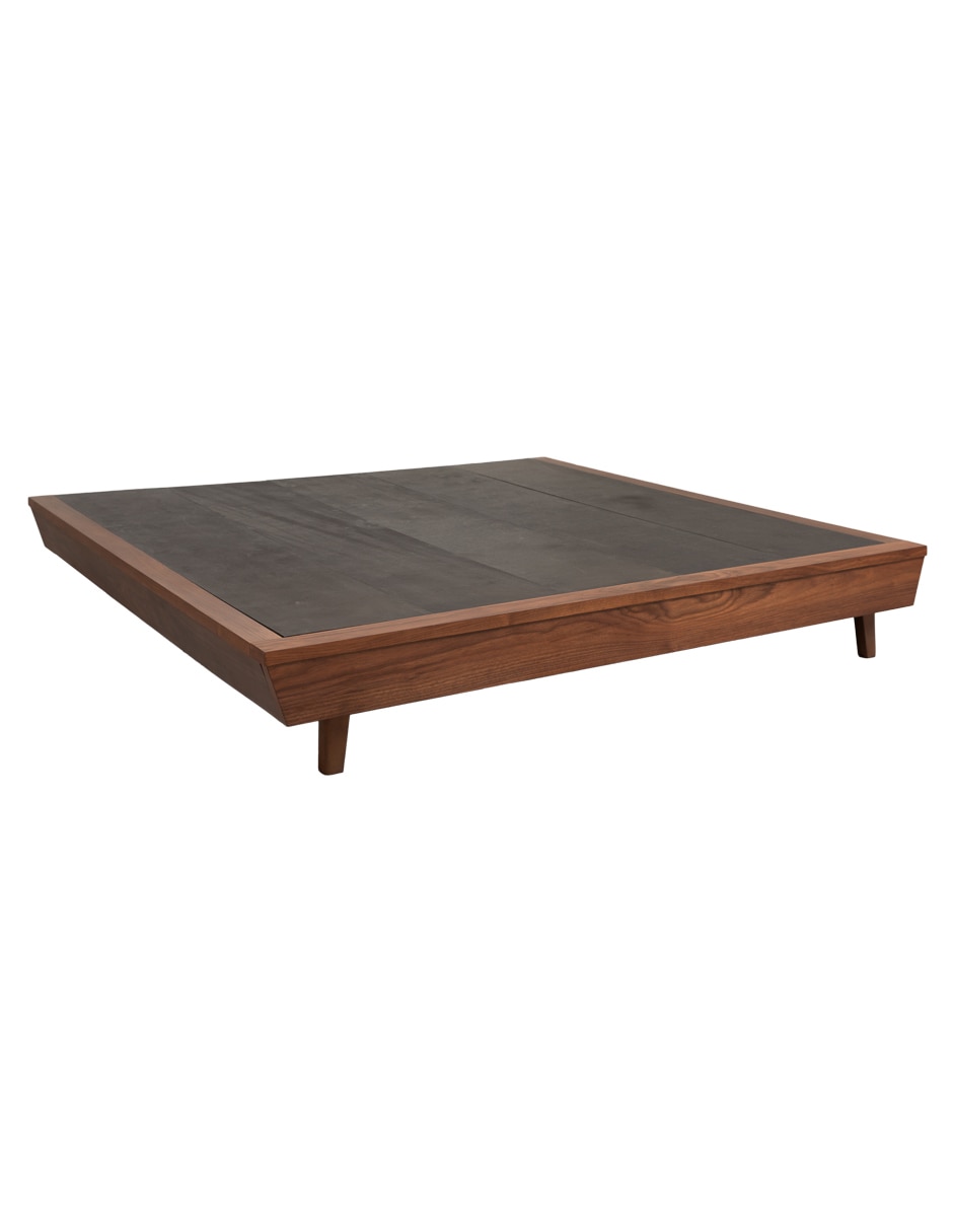 Base para cama armable Horus de chapa madera Queen size 2