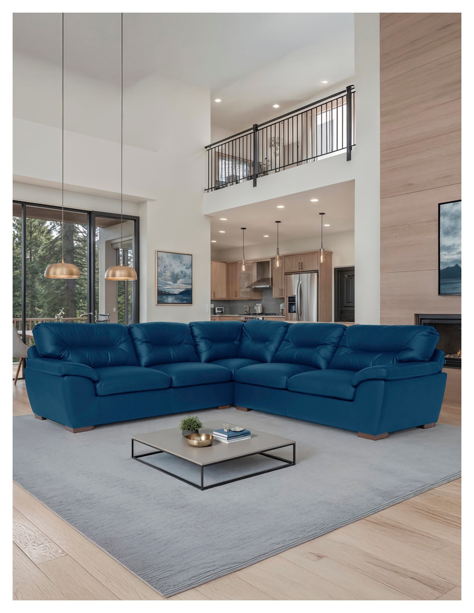 Sala modular Artic de piel y vinil 7