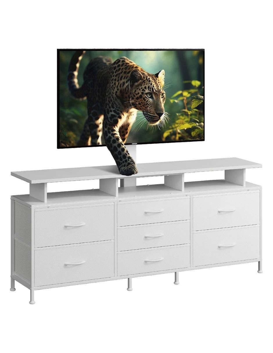 Cajonera armable con soporte para tv de MDF 2