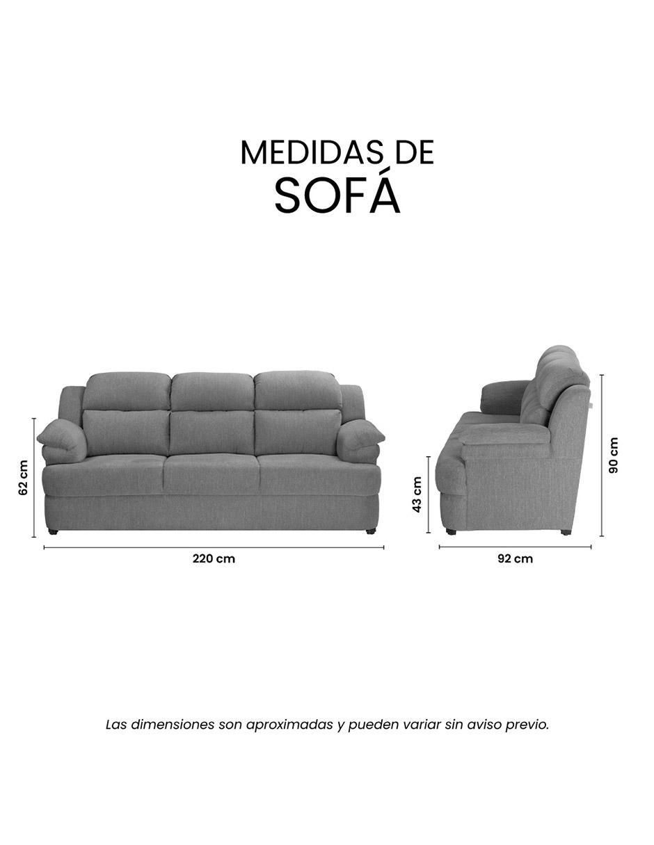 Sofá kendra trinity "de" tela