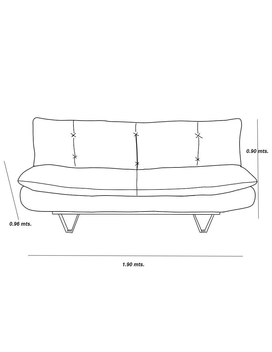 Sofá cama armable de memory foam 5