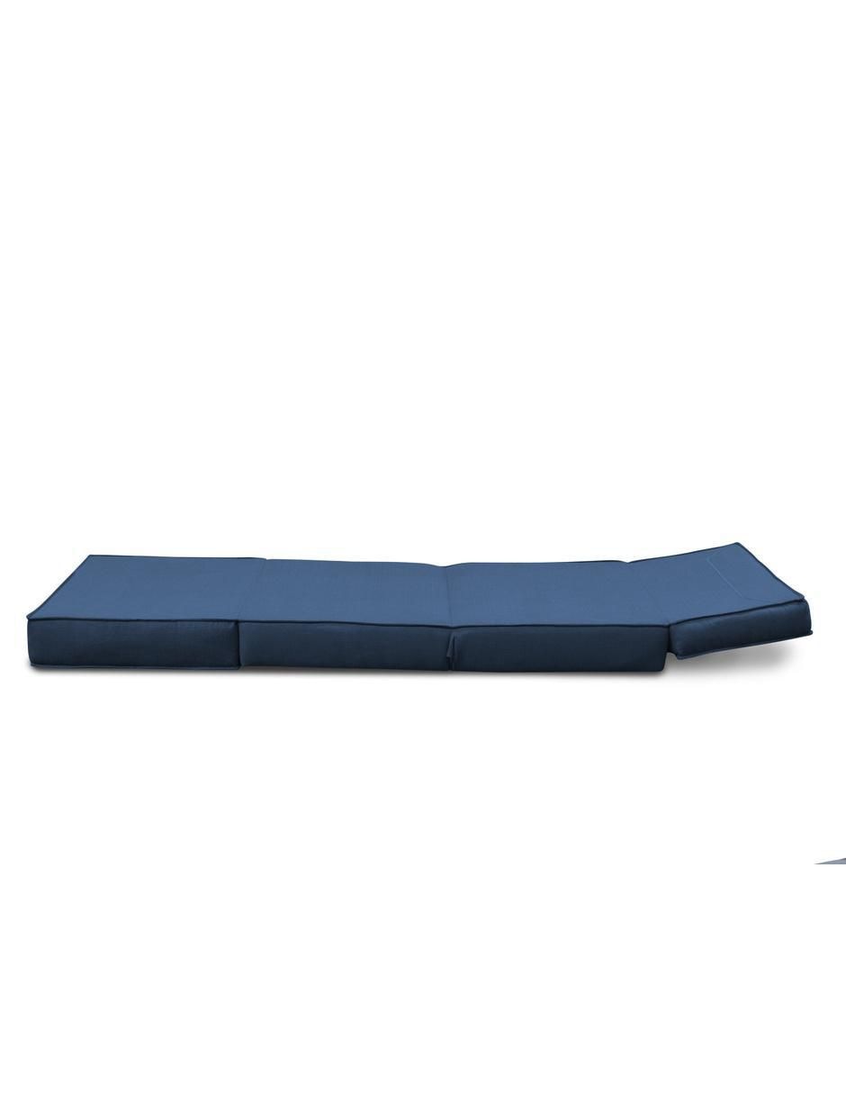 Sofá cama Converticama de madera y tela 5
