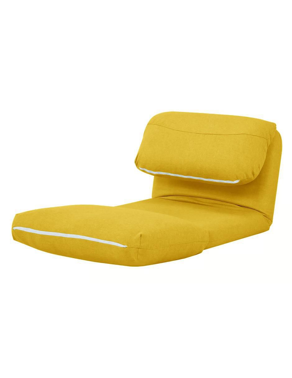 Sofá cama de madera y tela 3