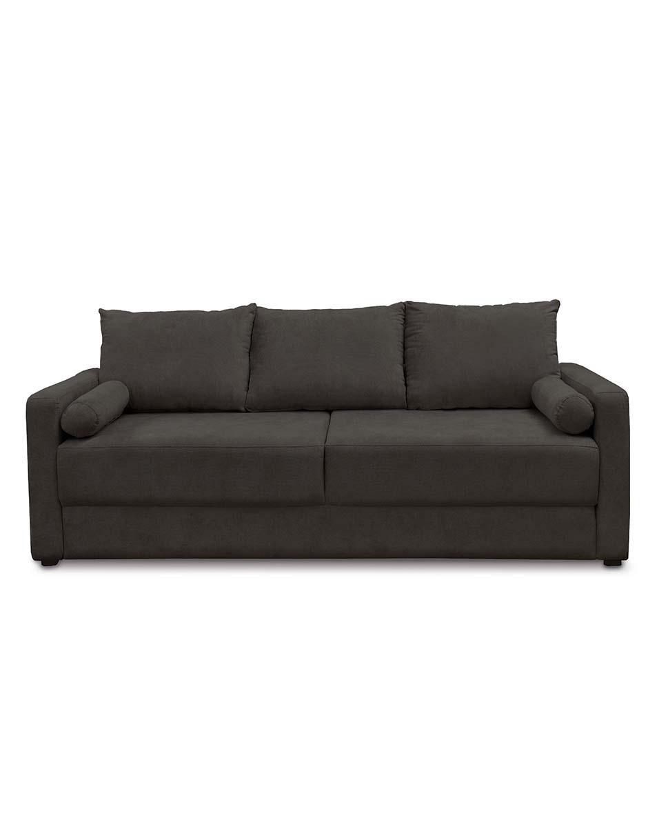 Sofá cama de madera y tela Sofá cama de madera y tela