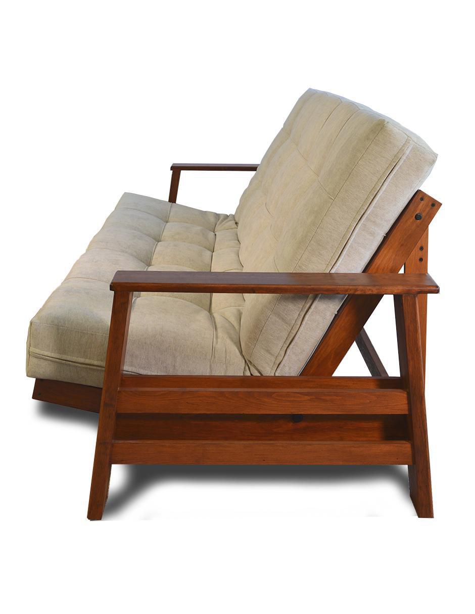 Sofá cama de madera pino 6