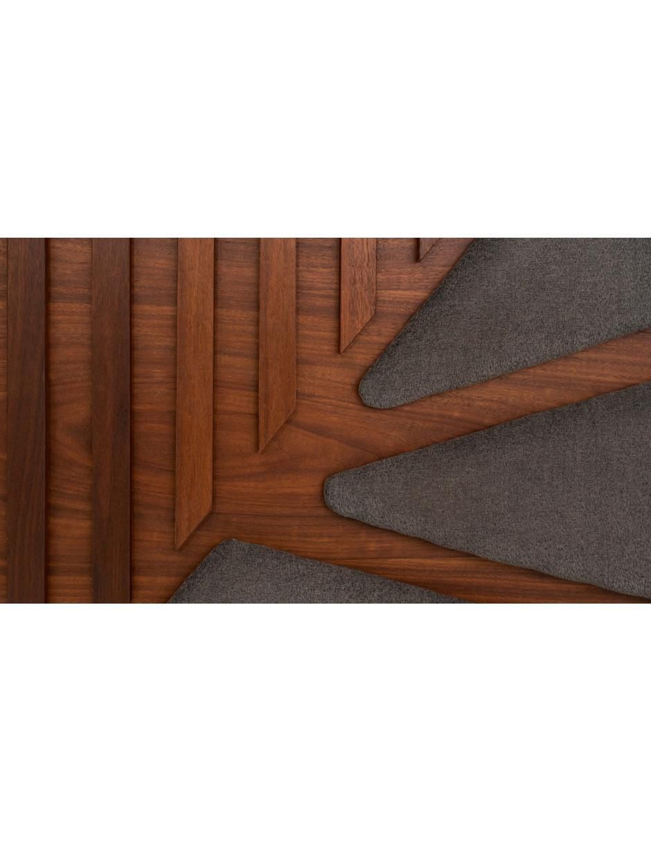 Set recámara Zia de chapa madera 6