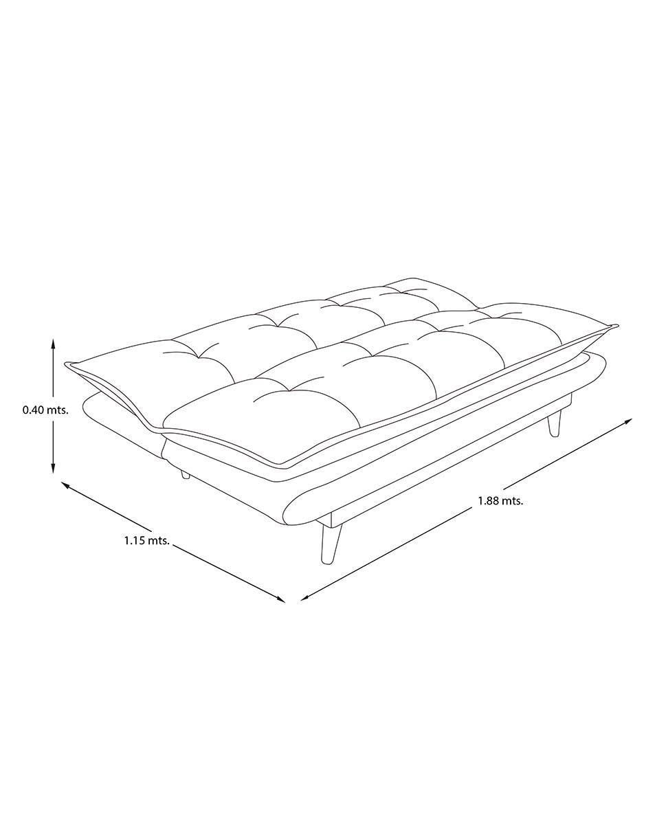 Sofá cama armable 5