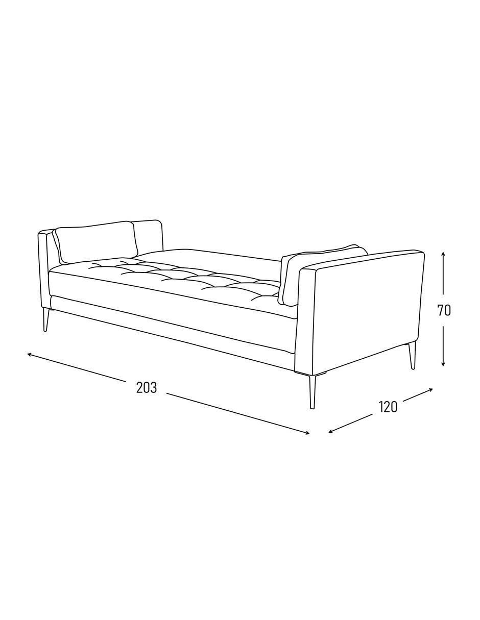 "futón/sofá cama" sí sofa cama carpe diem "de" madera y tela