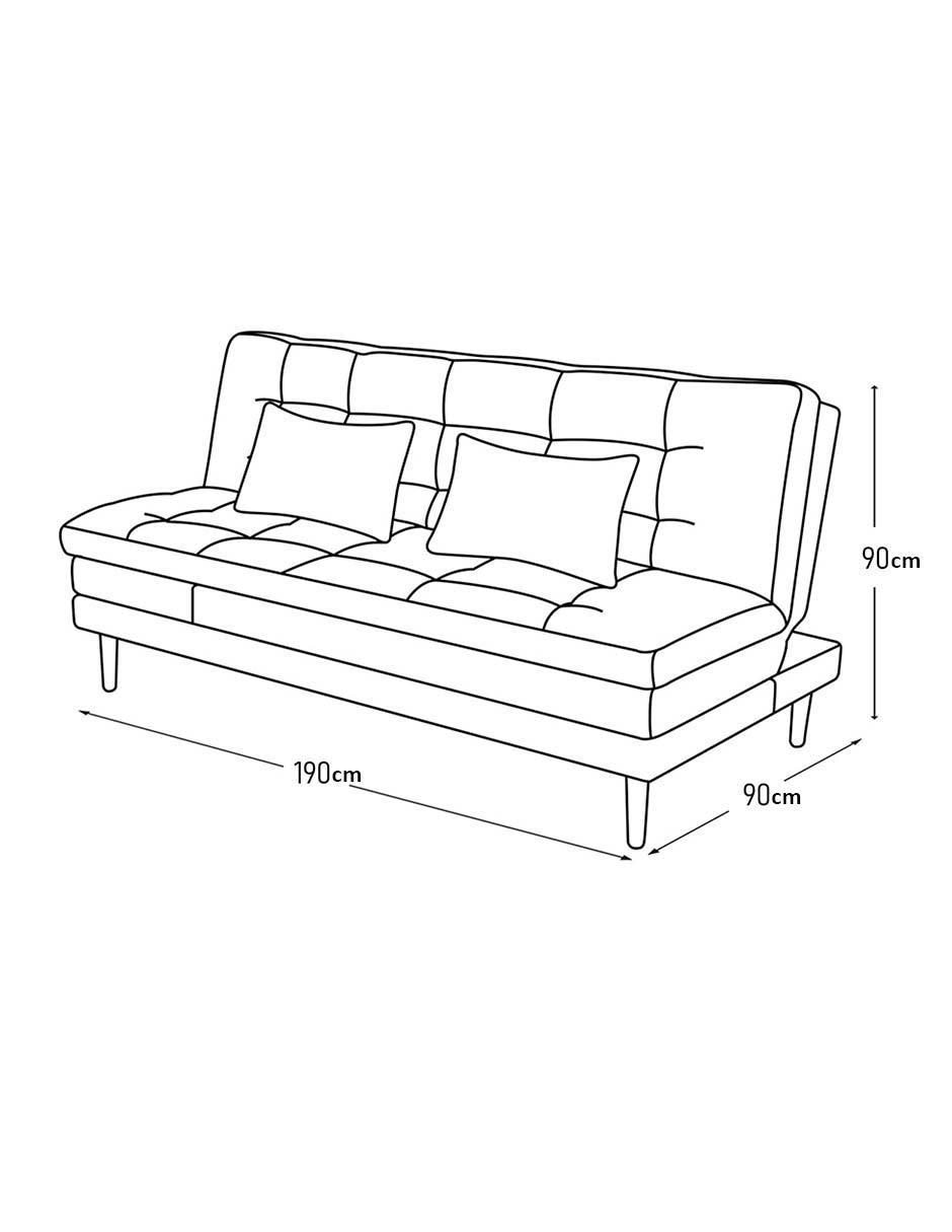 "futón/sofá cama" sí sofa cama carpe diem "de" madera y tela