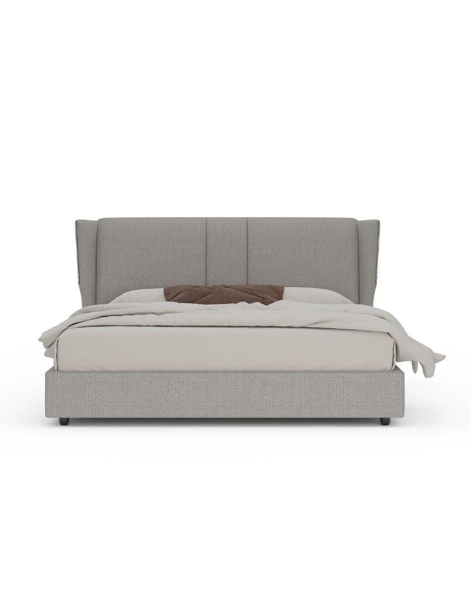 Cama Banus de madera y tela 4