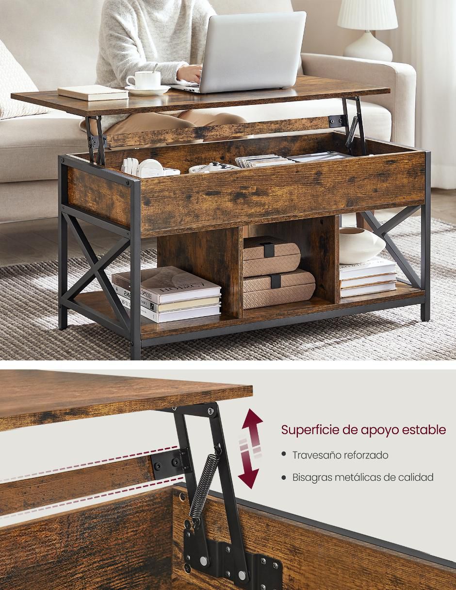 Mesa de centro armable Deven 3
