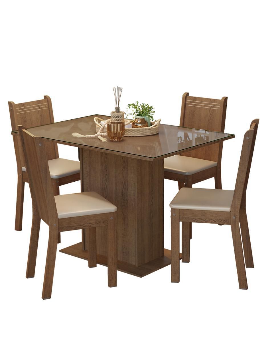 Comedor Camélia para 4 personas