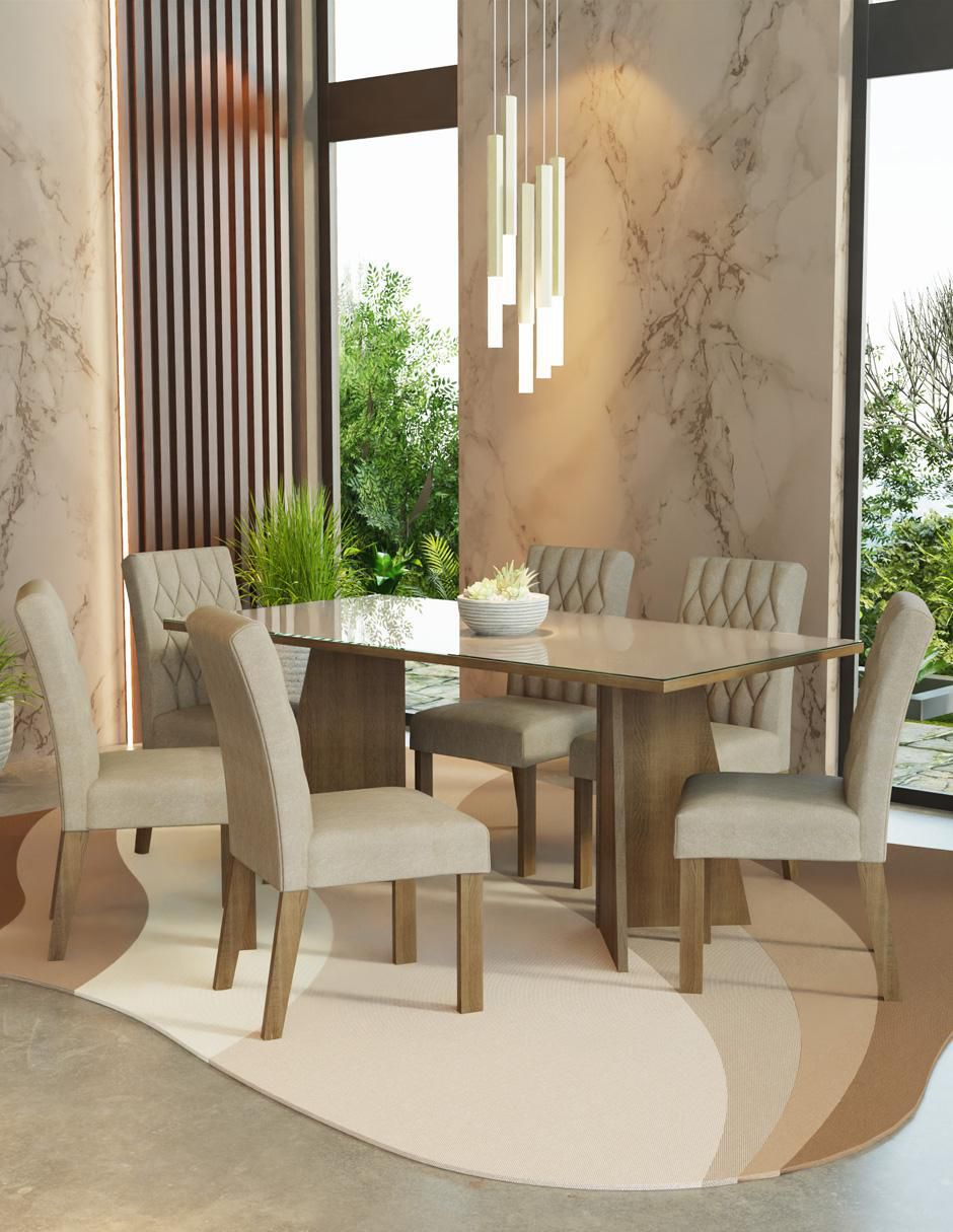 Comedor Marissa para 6 personas 2