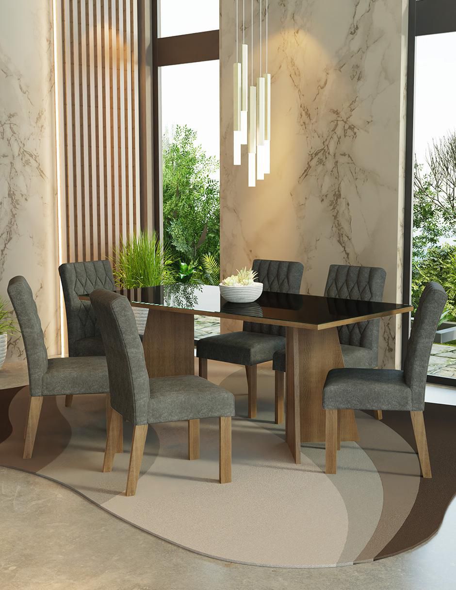 Comedor Marissa para 6 personas 2