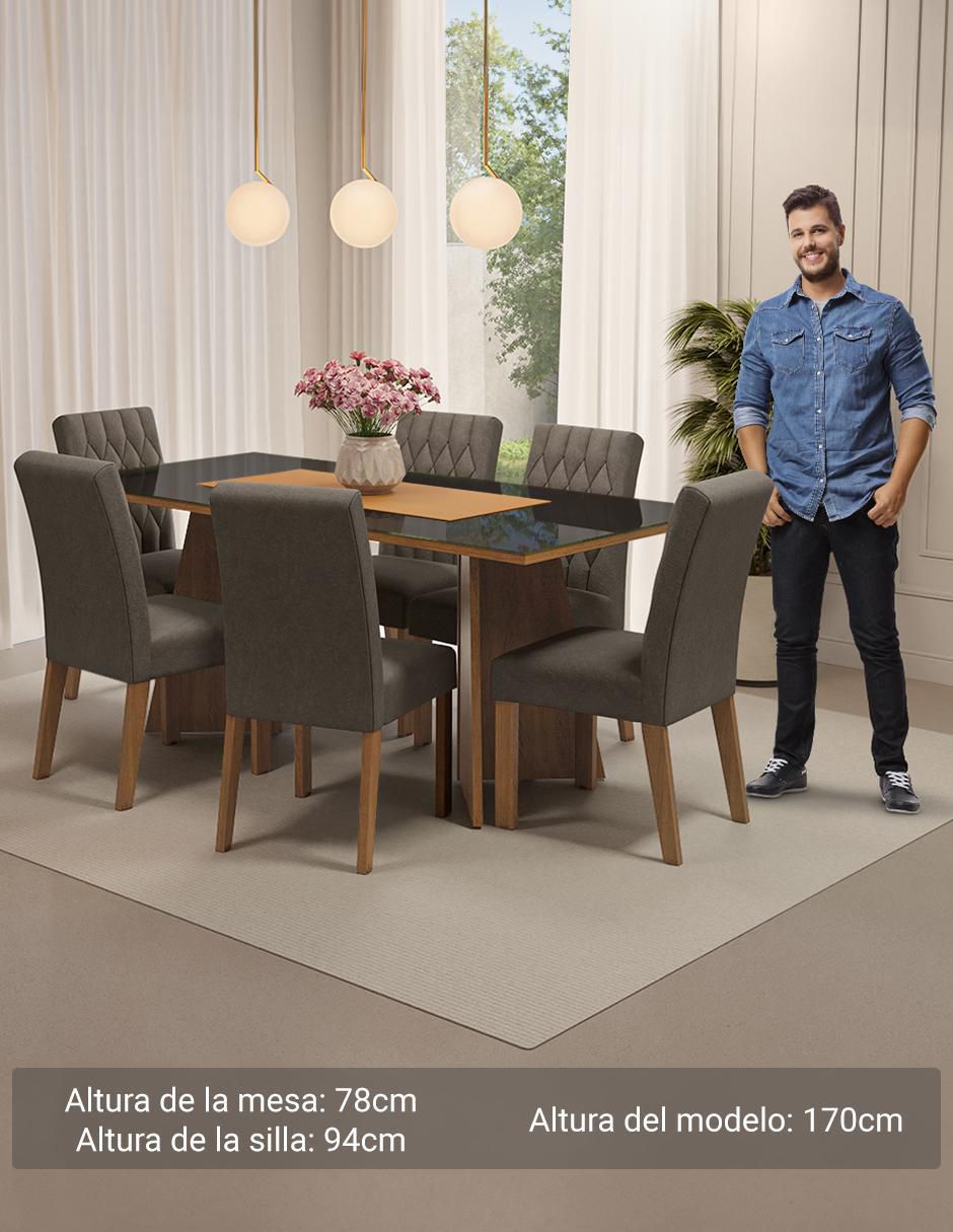 Comedor Marissa para 6 personas 9