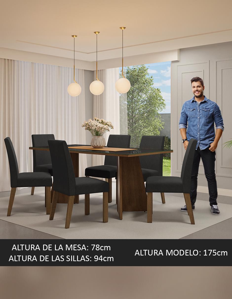 Comedor Valerie para 6 personas 10