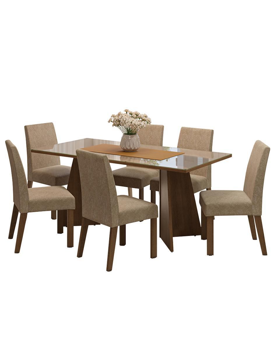 Comedor Valerie para 6 personas