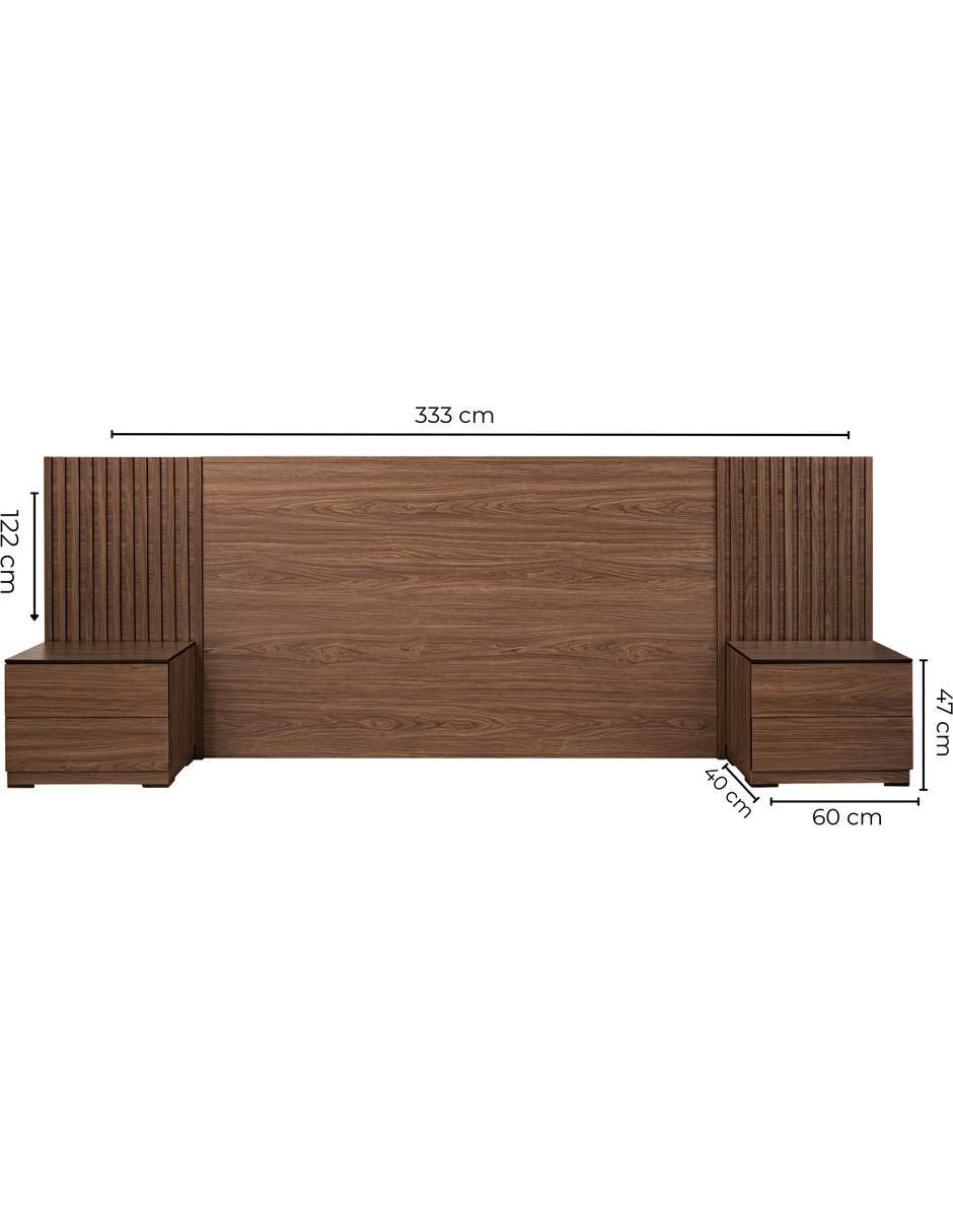 Set recámara Noe de mdf 9