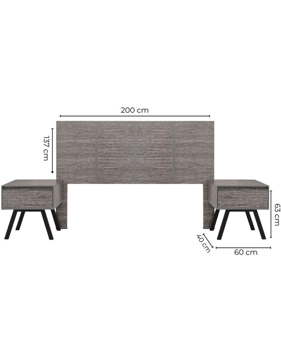 Set recámara Patricia de mdf 9