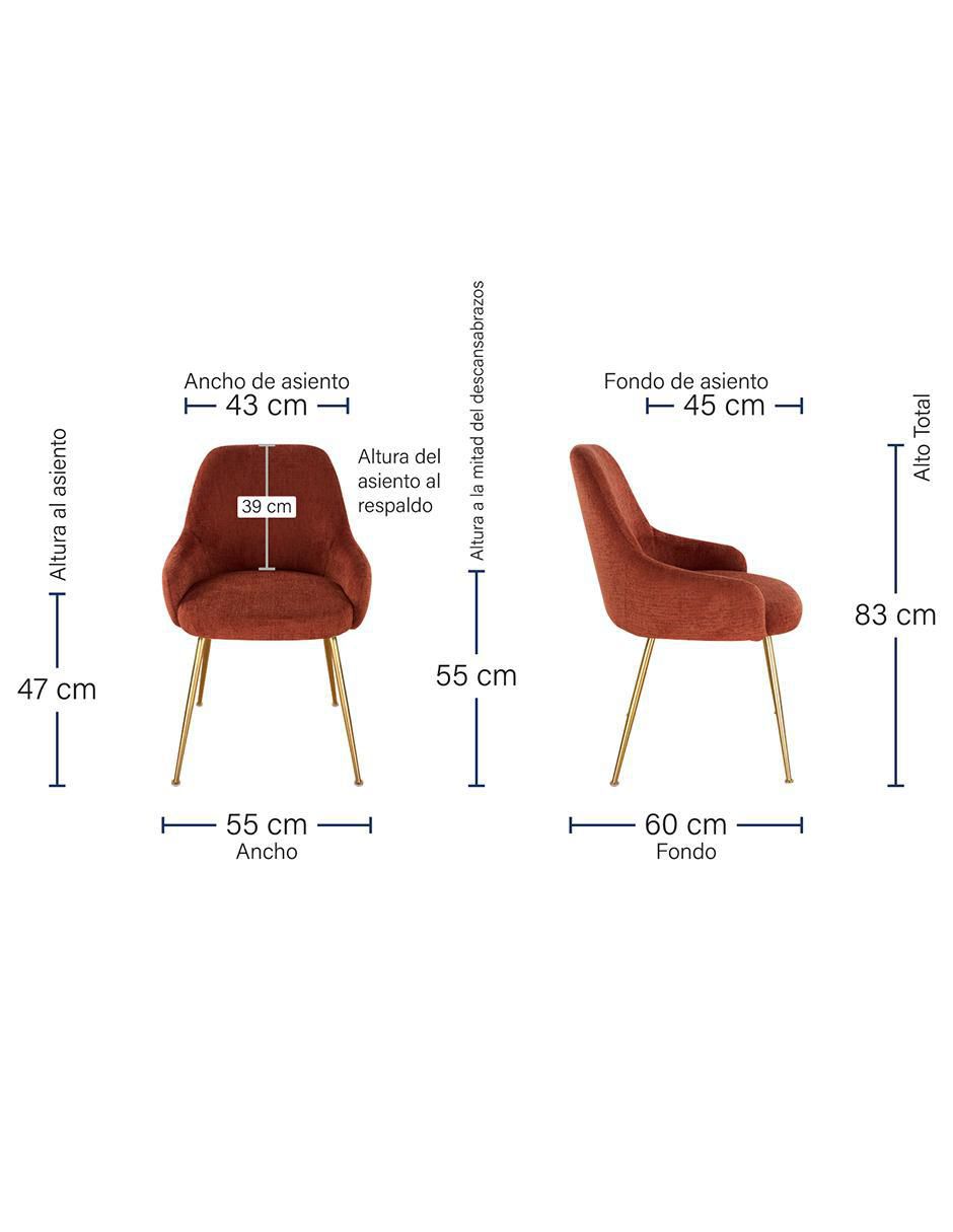 Silla 1 "piezas" seul brum "de" poliéster adulto