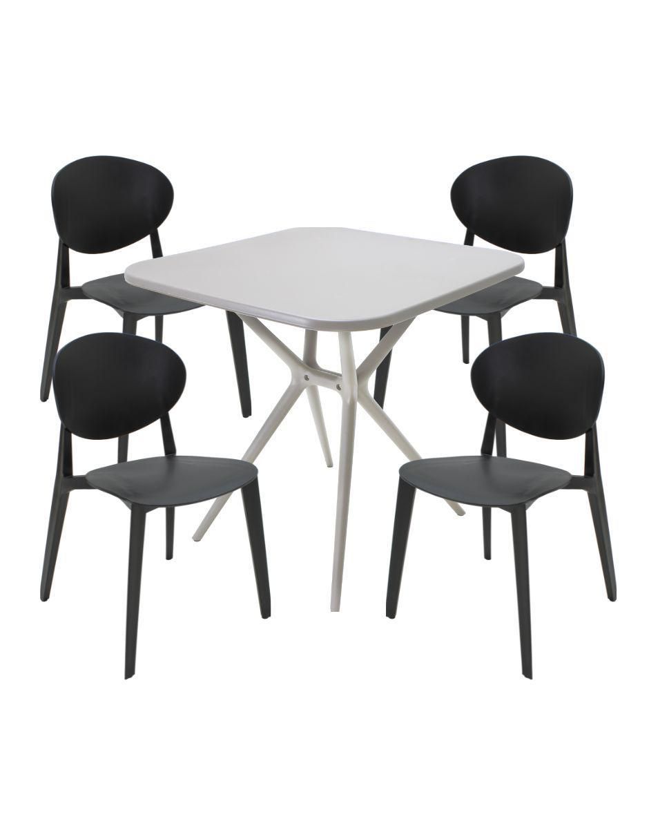 "comedor" agui exterior mundo in "para" 4 personas "de" polipropileno