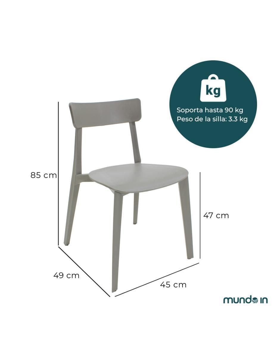 "comedor" lodi exterior mundo in "para" 4 personas "de" polipropileno
