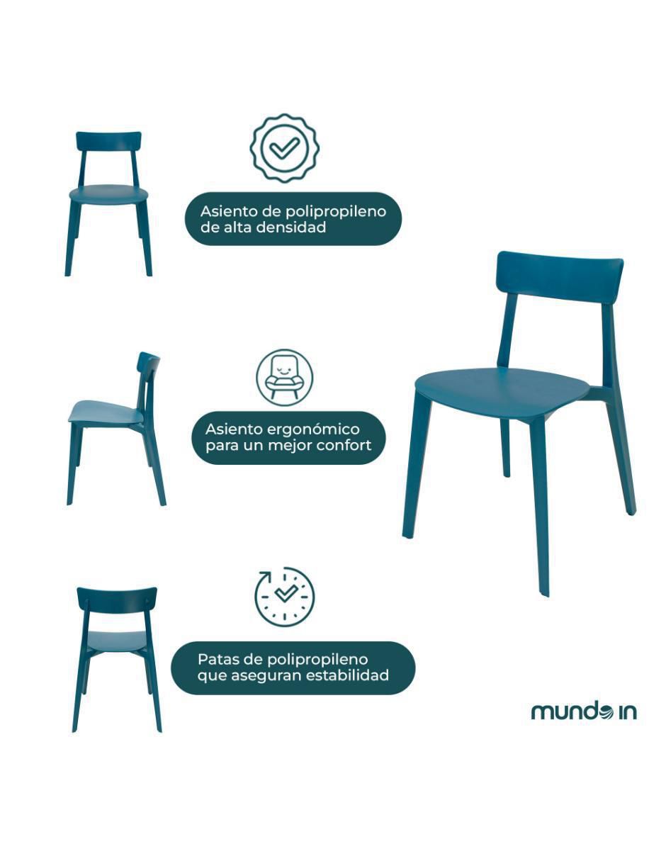 Comedor Lodi Exterior para 4 personas 3