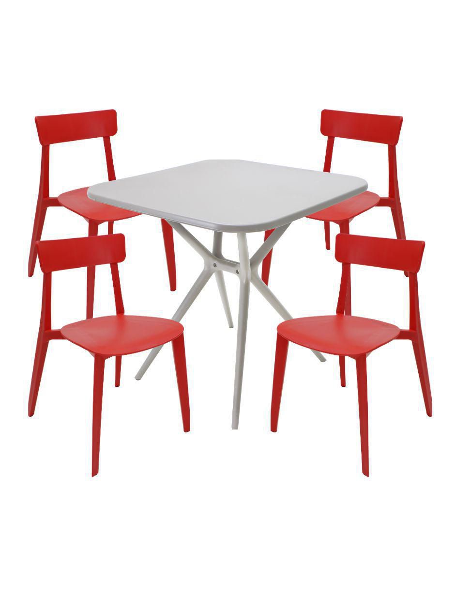 "comedor" lodi exterior mundo in "para" 4 personas "de" polipropileno