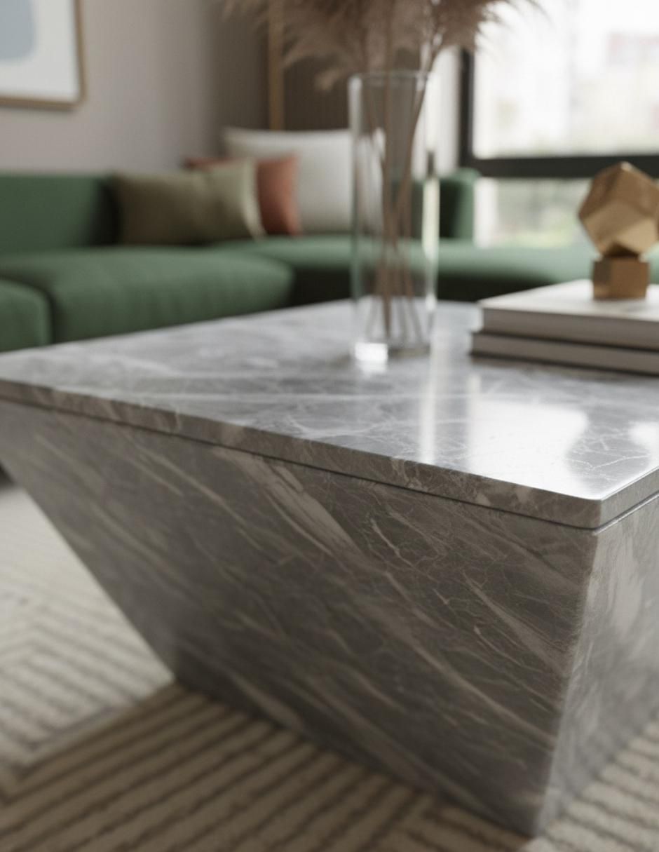 Mesa de centro de mármol 3