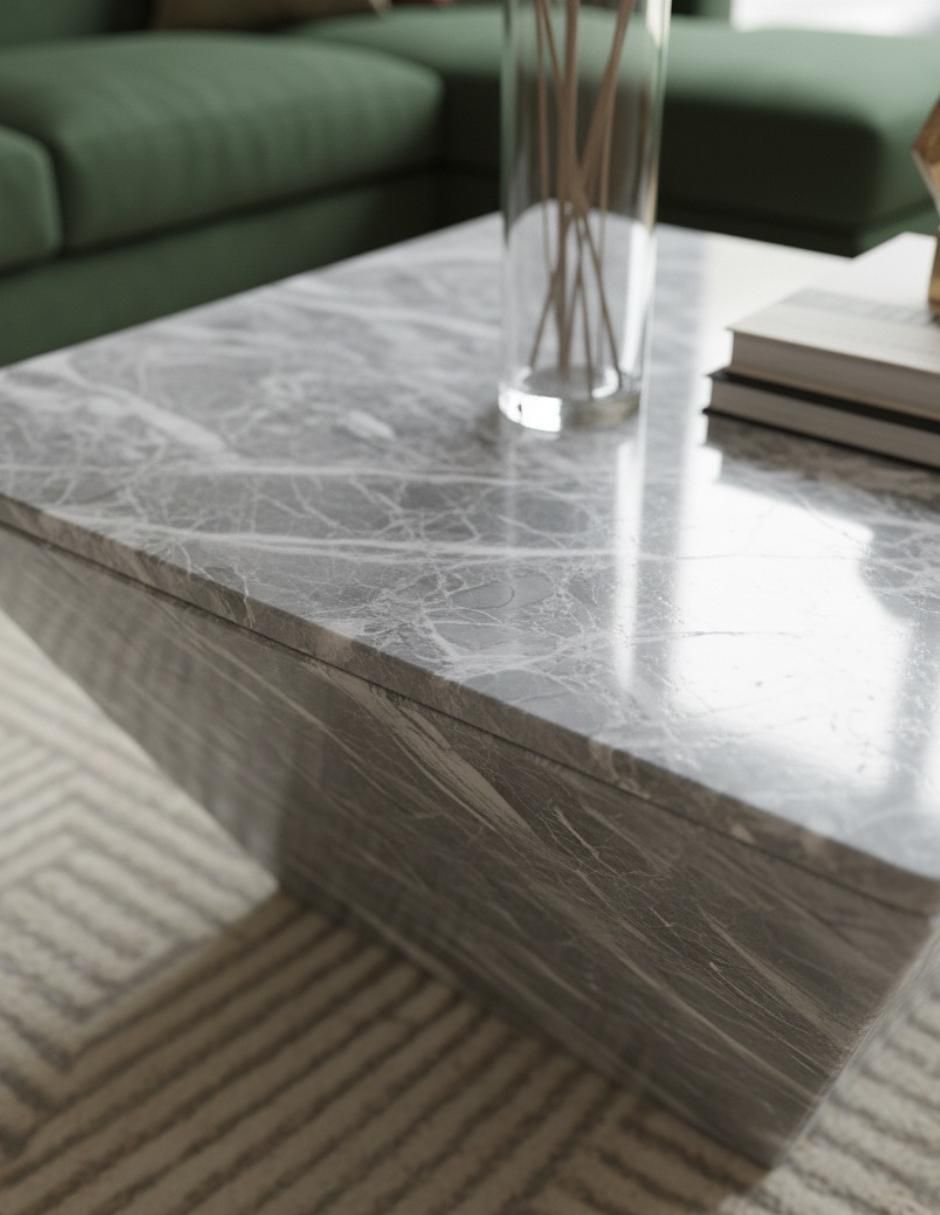 Mesa de centro de mármol 4