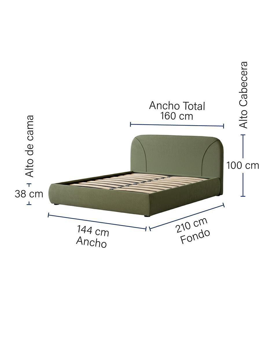 Cama Vigo matrimonial 2