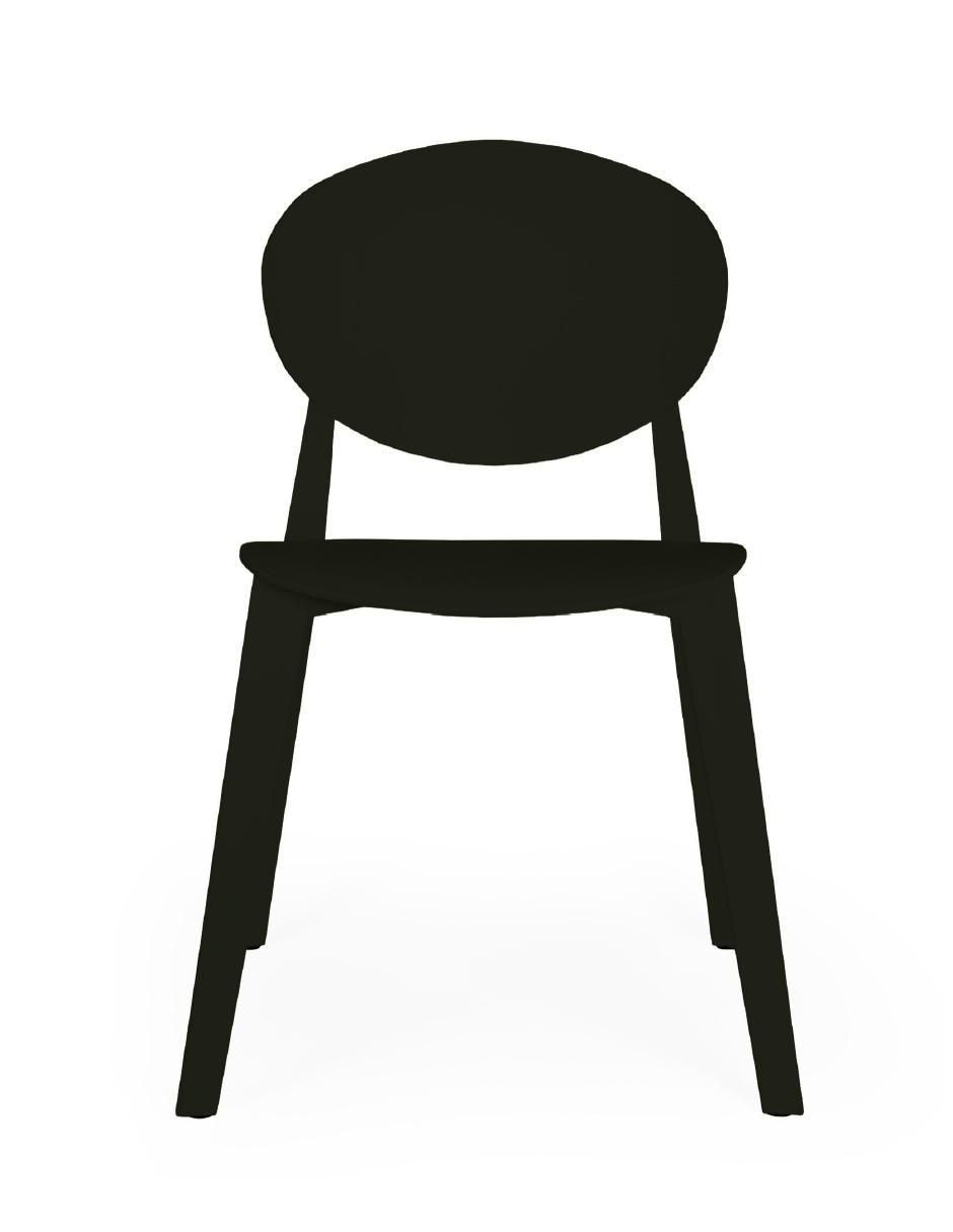Silla 1 "piezas" offiho "de" polipropileno