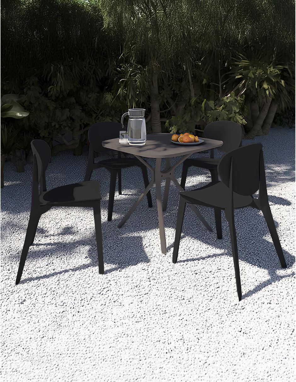 Silla 1 "piezas" offiho "de" polipropileno