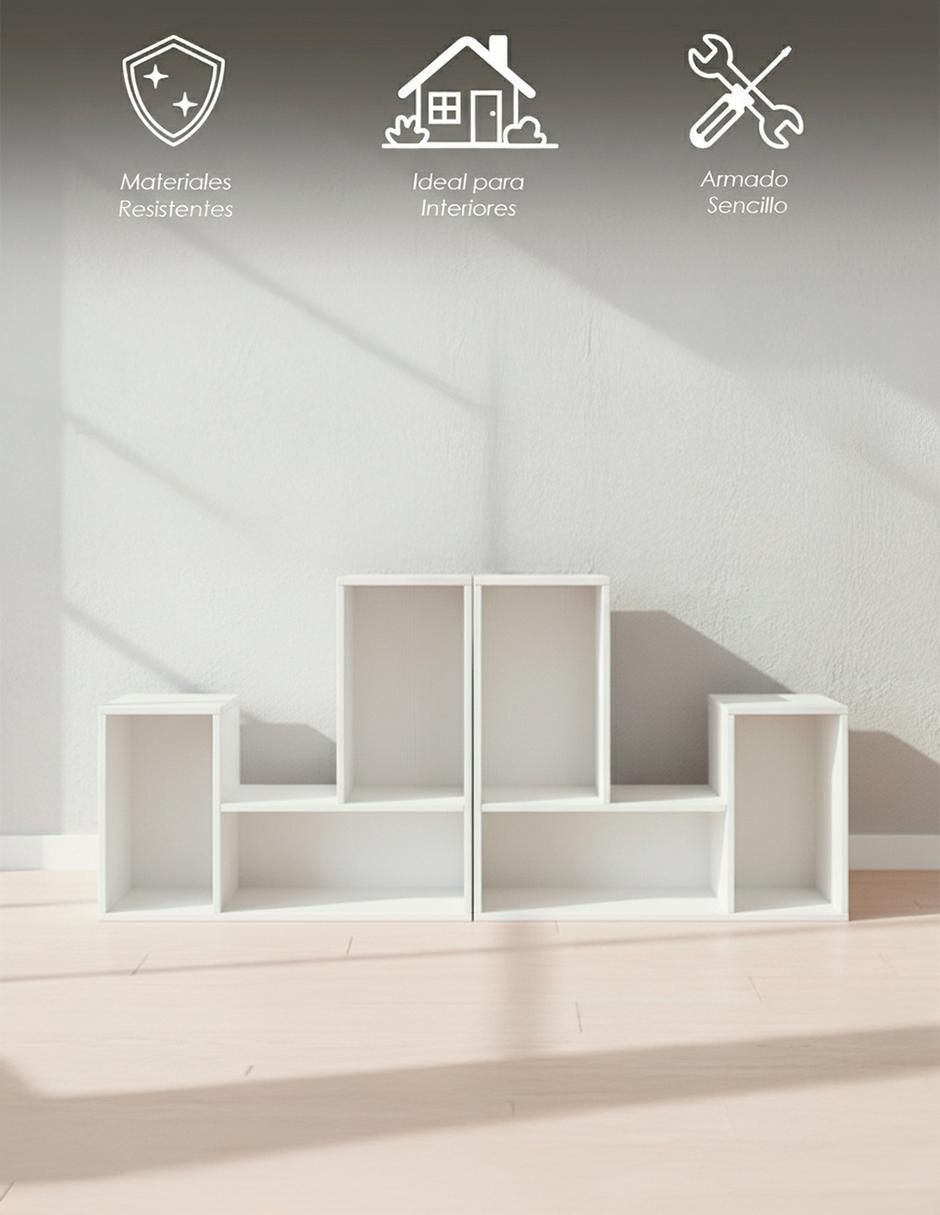 Librero armable Organizador de MDF 2