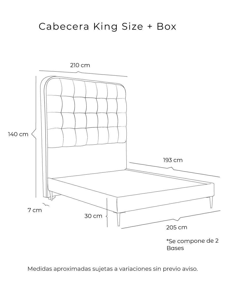 Cama Creta Slim de tela 4