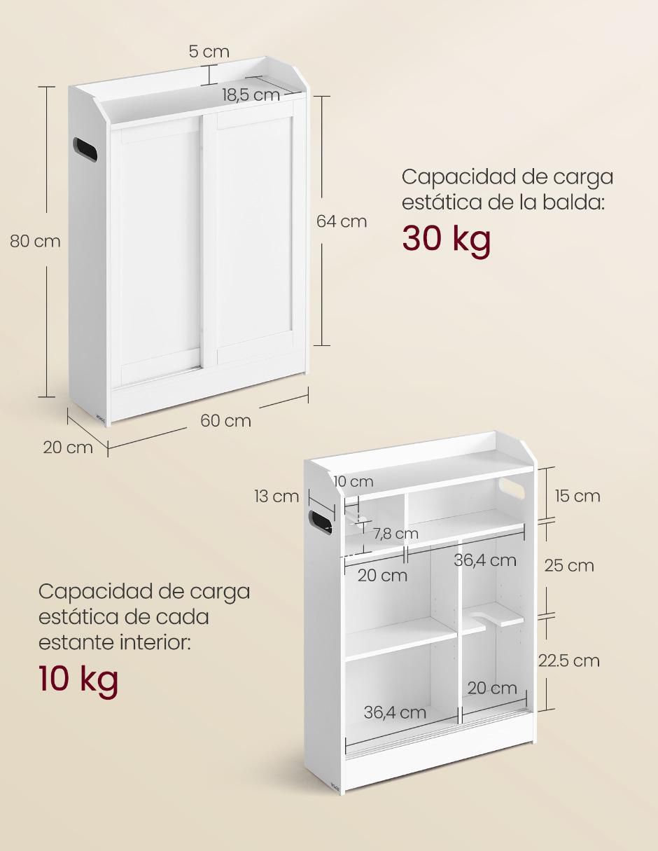 Gabinete armable Siren de MDF 4