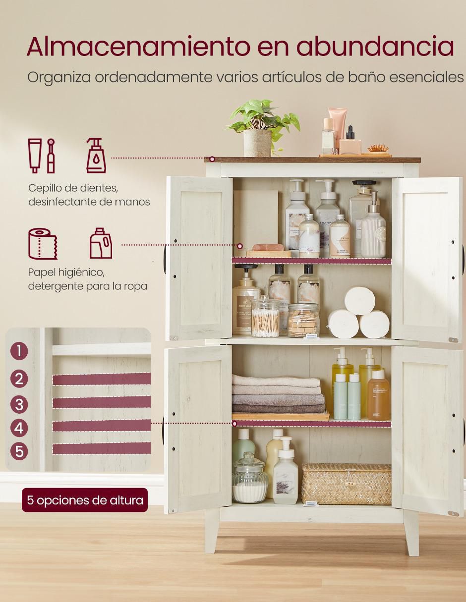 Gabinete armable Liry de MDF 2