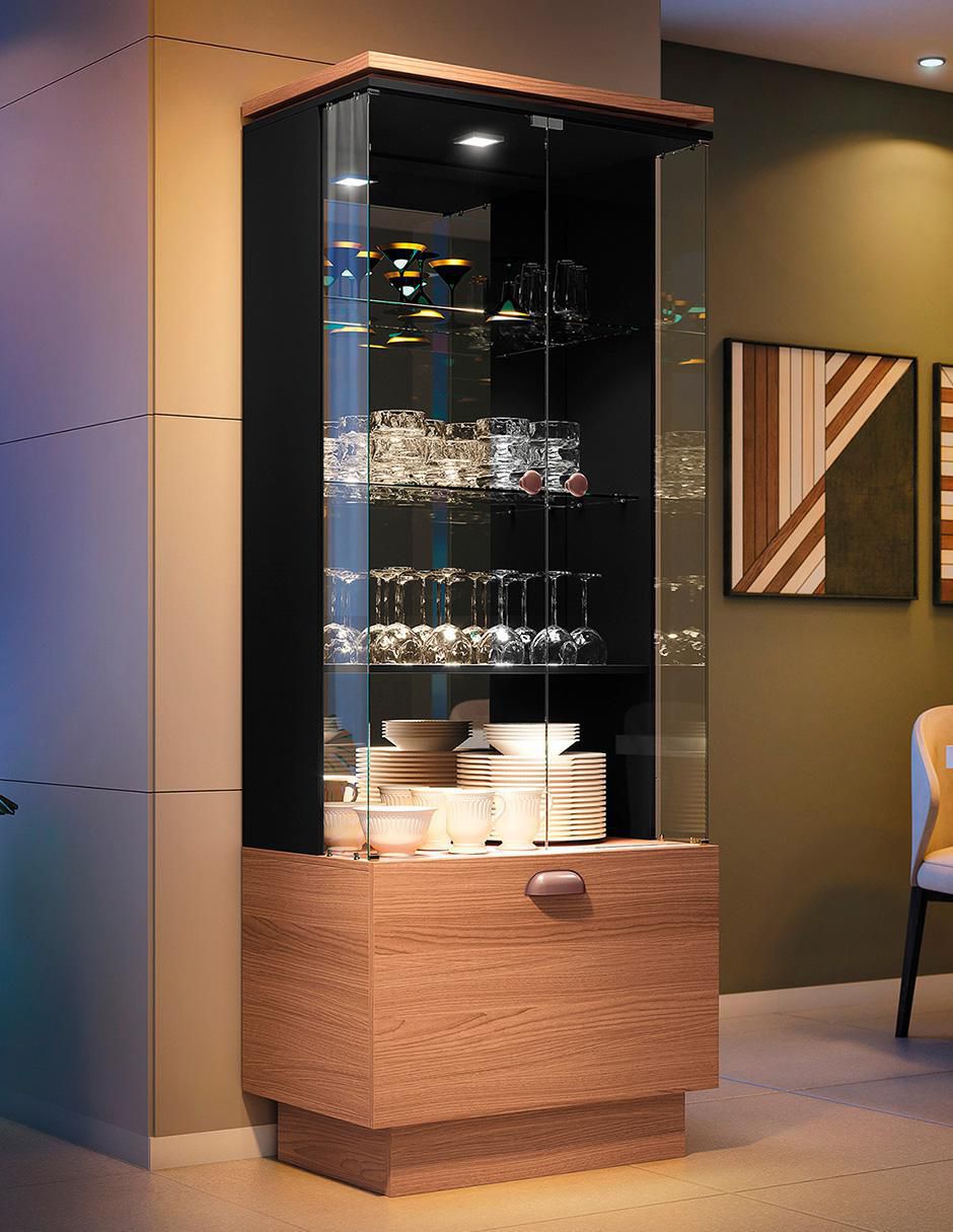 Vitrina armable de MDF 8