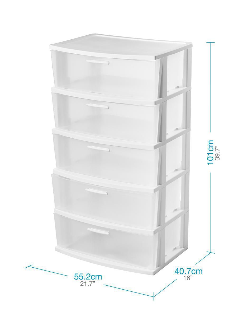 Cajonera armable de plástico 5