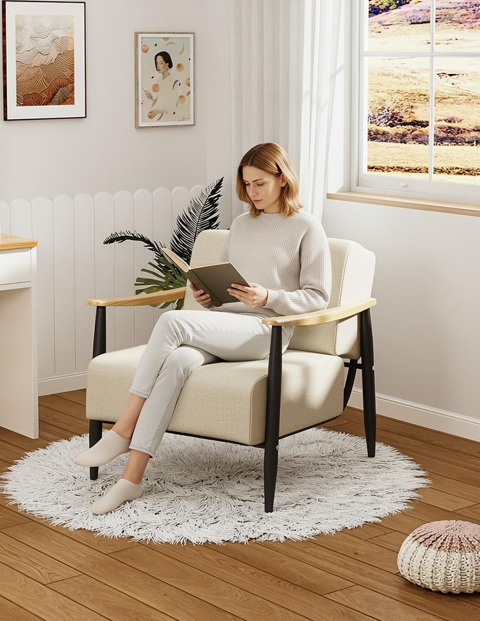 Sillón Molica Home Make de madera pino