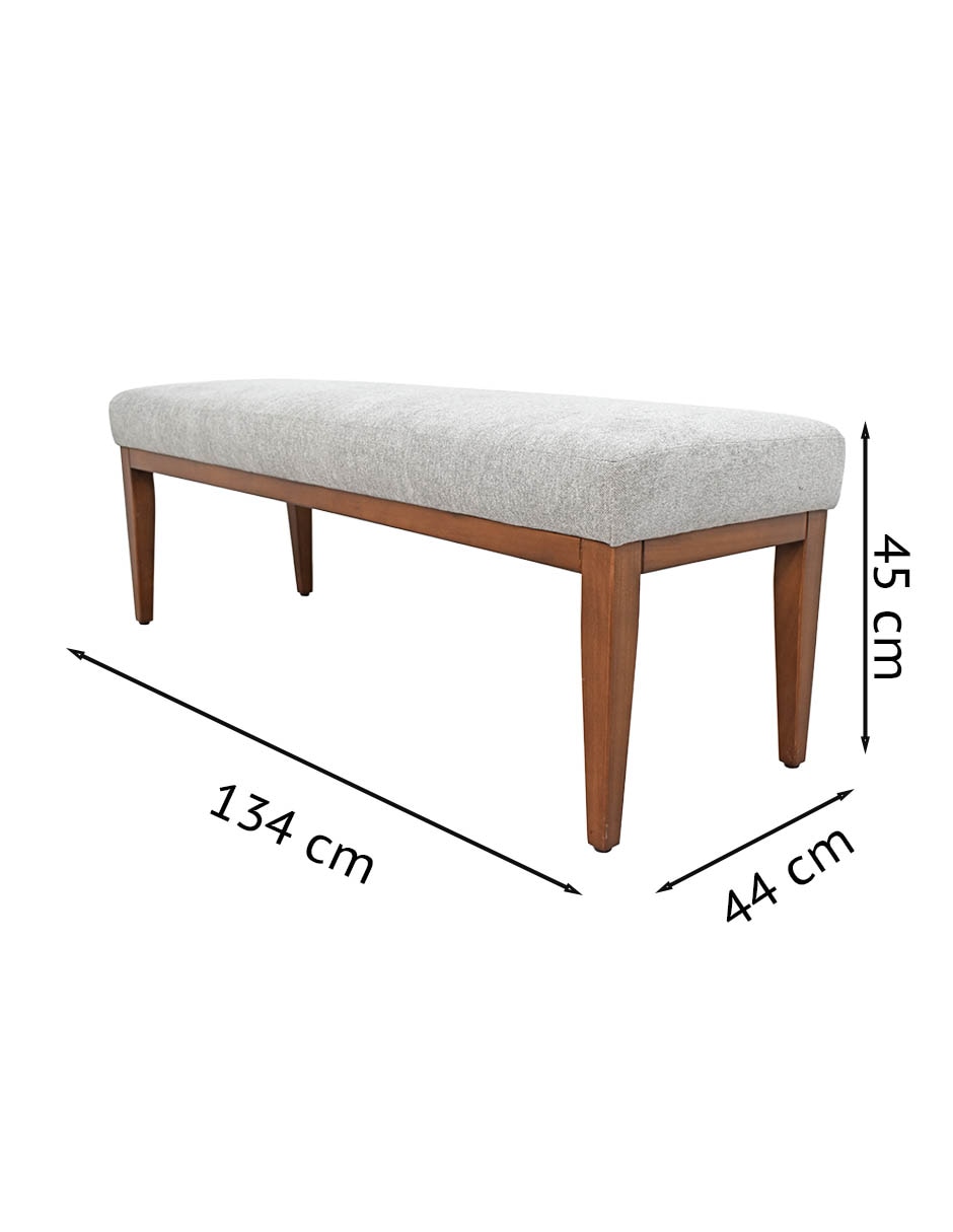 BANCA NIVA MADERA, GRIS