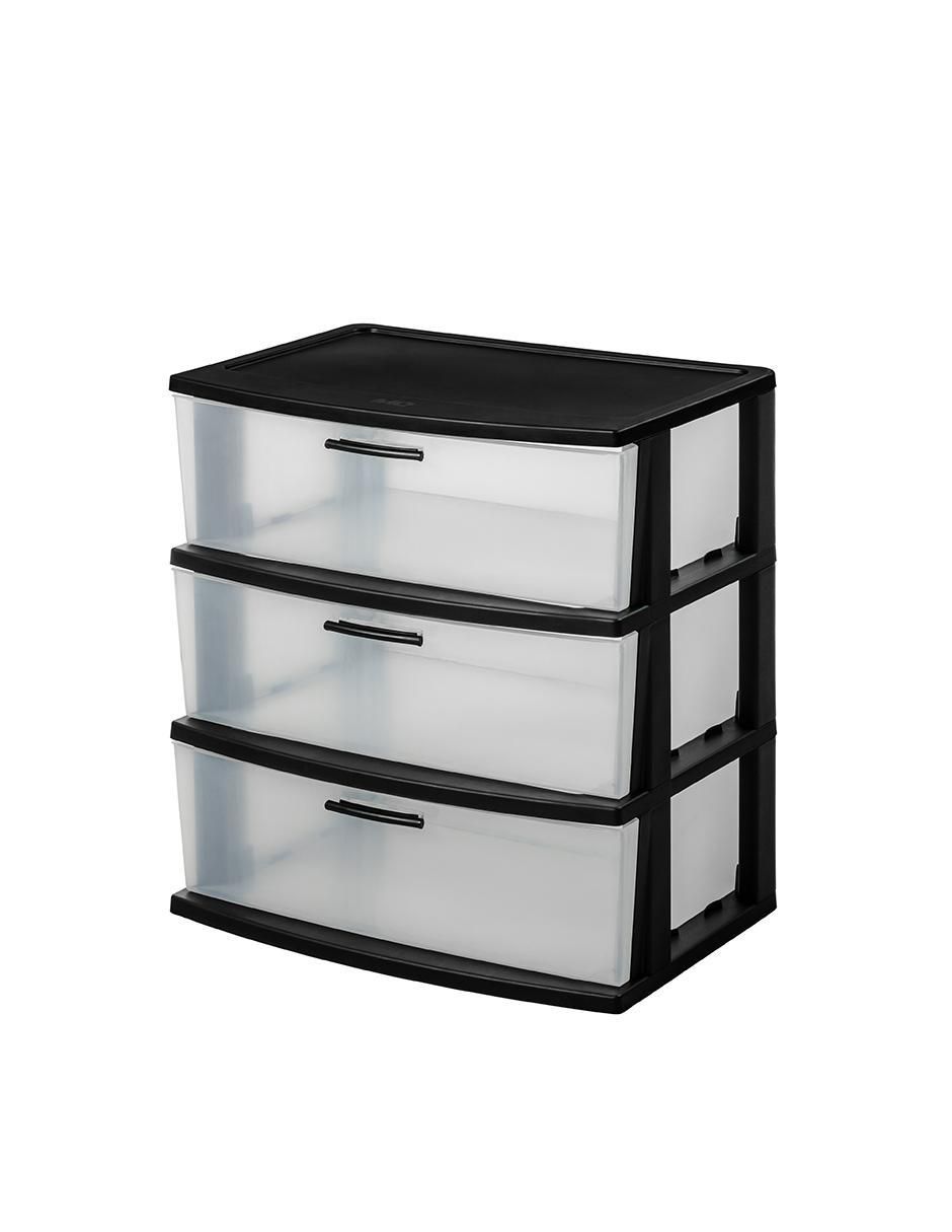 Cajonera armable Organizador multiusos 3 niveles de plástico