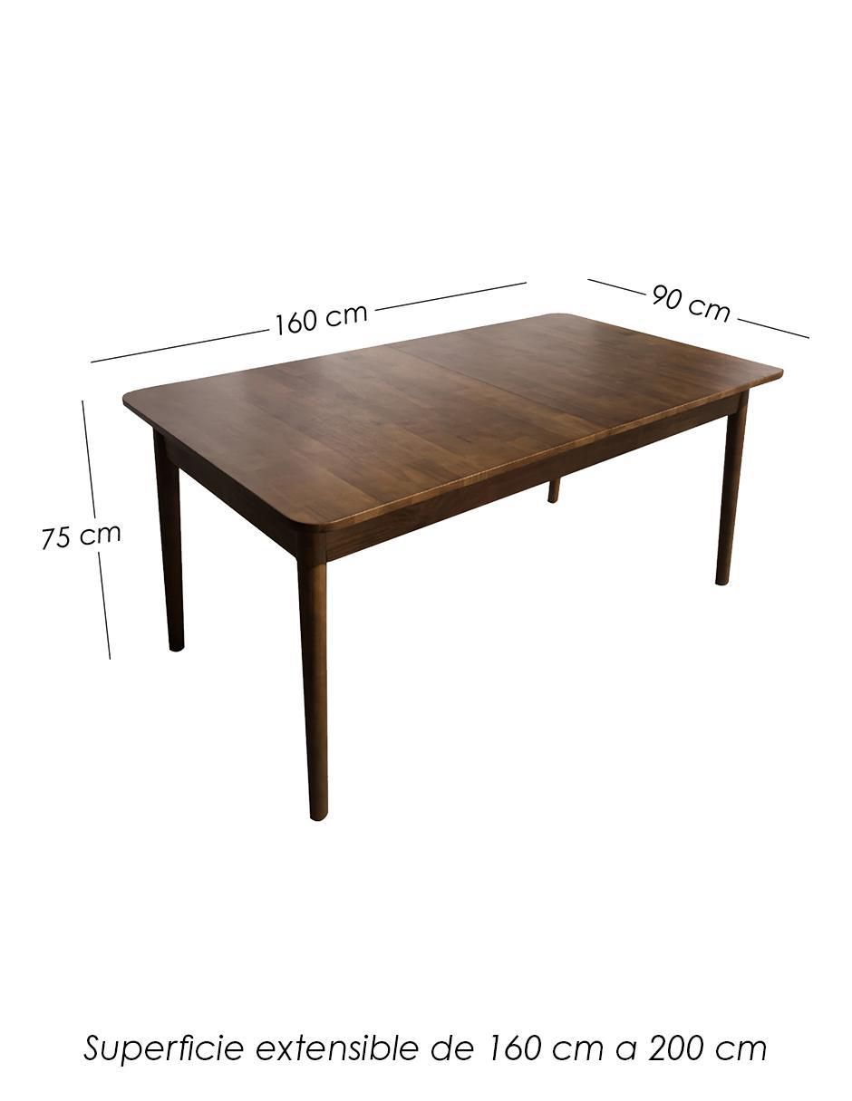 Mesa de comedor extensible Olmo 8