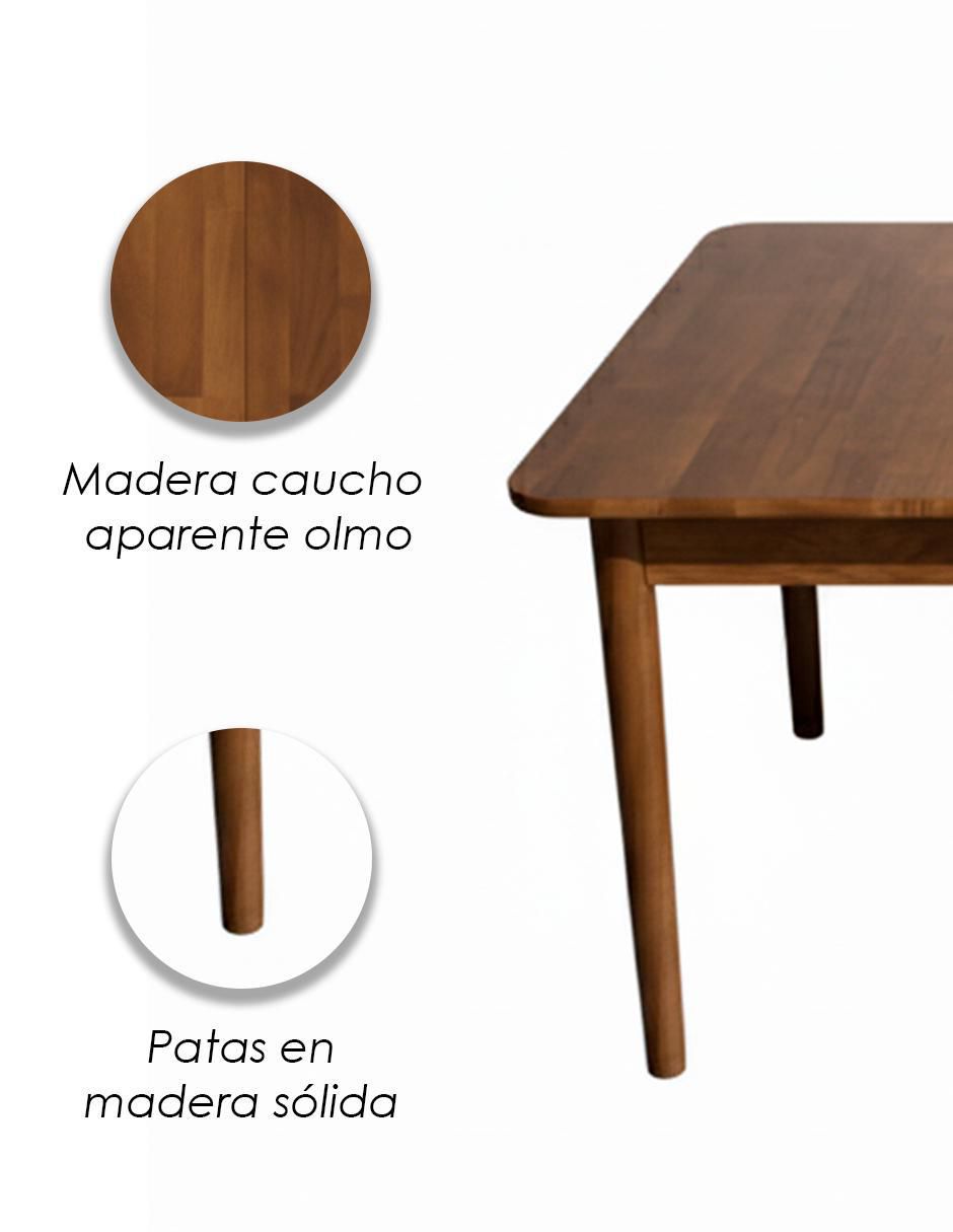 Mesa de comedor extensible Olmo 5