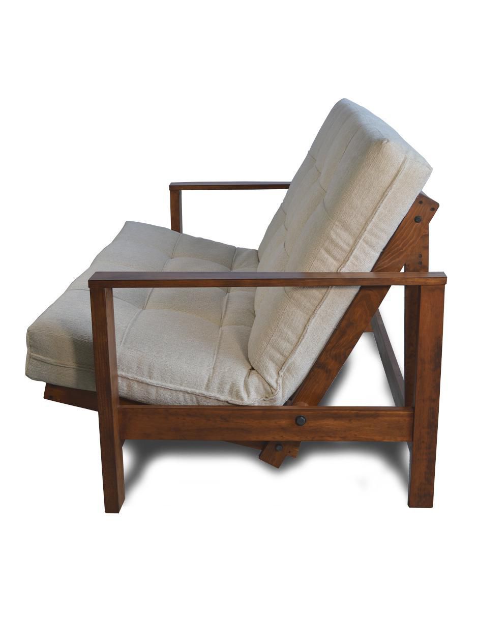 Sofá cama de madera pino 5
